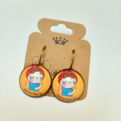 Boucles d'oreilles OCTOBRE...