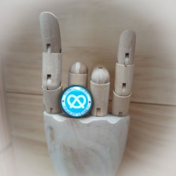 Bague cabochon Elsass Pride