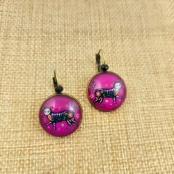Boucles d'oreilles Calavera...