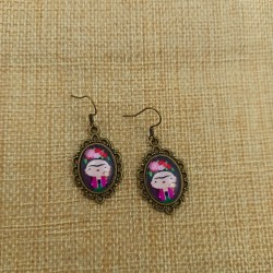Boucles d'oreilles Frida...