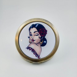 Miroir de poche Flamenca