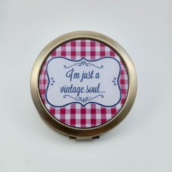 Miroir de poche Vintage Soul