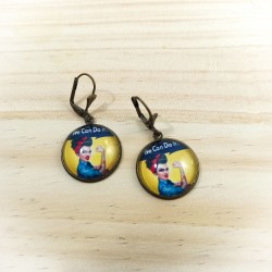 Boucles d'oreilles Rosie