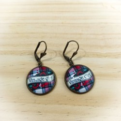 Boucles d'oreilles Vintage...