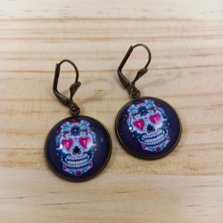 Boucles d'oreilles cabochon...