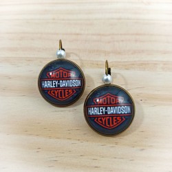 Boucles d'oreilles cabochon...