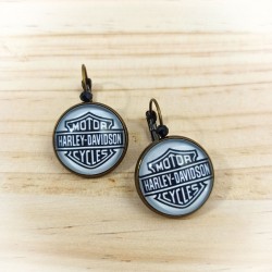 Boucles d'oreilles cabochon...