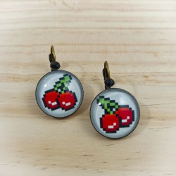 Boucles d'oreilles cabochon...