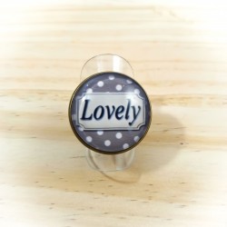 Bague Lovely beige