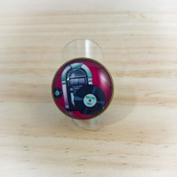 Bague Jukebox rose