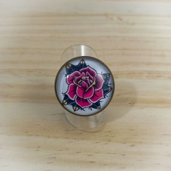 Bague Rose Tattoo