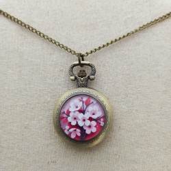 Sautoir montre Sakura 1