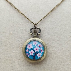 Sautoir montre Sakura 2