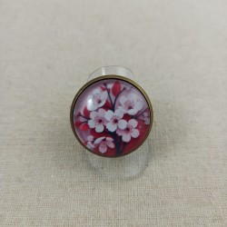 Bague cabochon Sakura 1