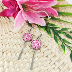 Boucles d'oreilles acier...