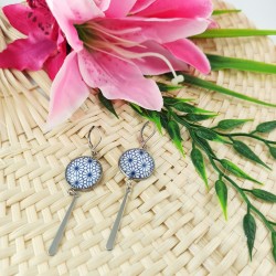 Boucles d'oreilles acier...