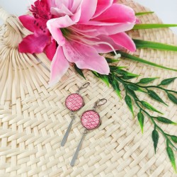 Boucles d'oreilles acier...