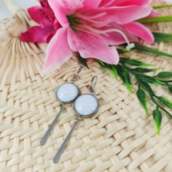 Boucles d'oreilles acier...