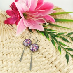 Boucles d'oreilles acier...