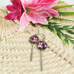 Boucles d'oreilles acier...