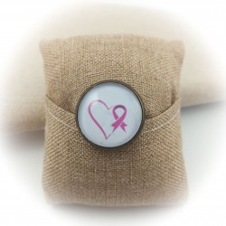 Bague OCTOBRE ROSE ruban 1