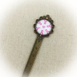 Marque-page OCTOBRE ROSE...