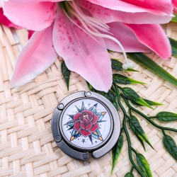 Accroche-sac Rose Tattoo