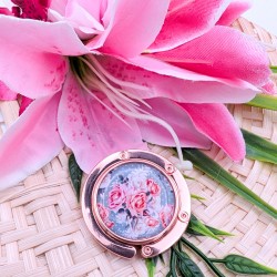 Accroche-sac Vintage flowers