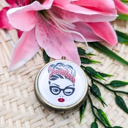 Pilulier 3 cases Pin-Up Girl