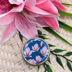 Pilulier 3 cases Magnolias