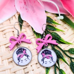 Boucles d'oreilles Pin-Up...