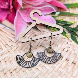 Boucles d'oreilles Art Déco...