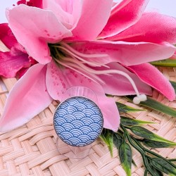 Bague Japanese waves -...