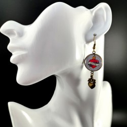 Boucles d'oreilles AMOR