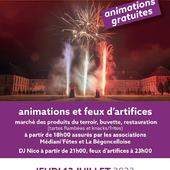 Ce soir retrouvez-moi dans les Jardins de l'Abbaye de Moyenmoutier pour la soirée marché artisan et feux d'artifice 🎆 ! Bonne ambiance garantie ! Merci à Médianifêtes pour l'organisation de cet événement !